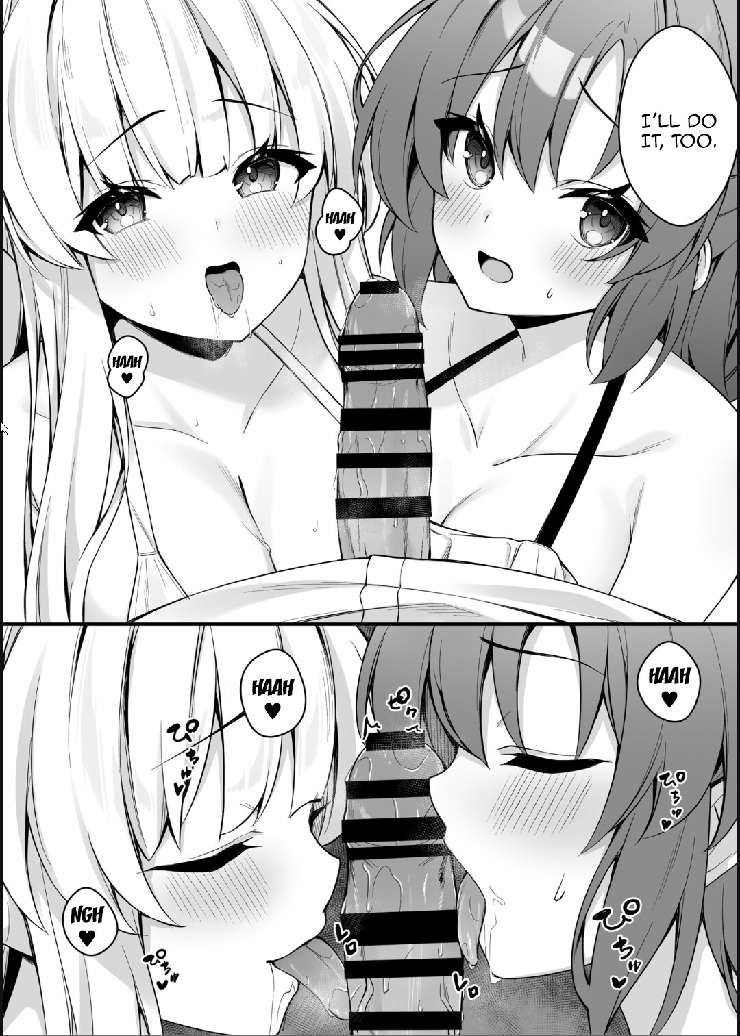 Hentai Manga Comic-Yuuka and Noa's Endless Summer-Read-12